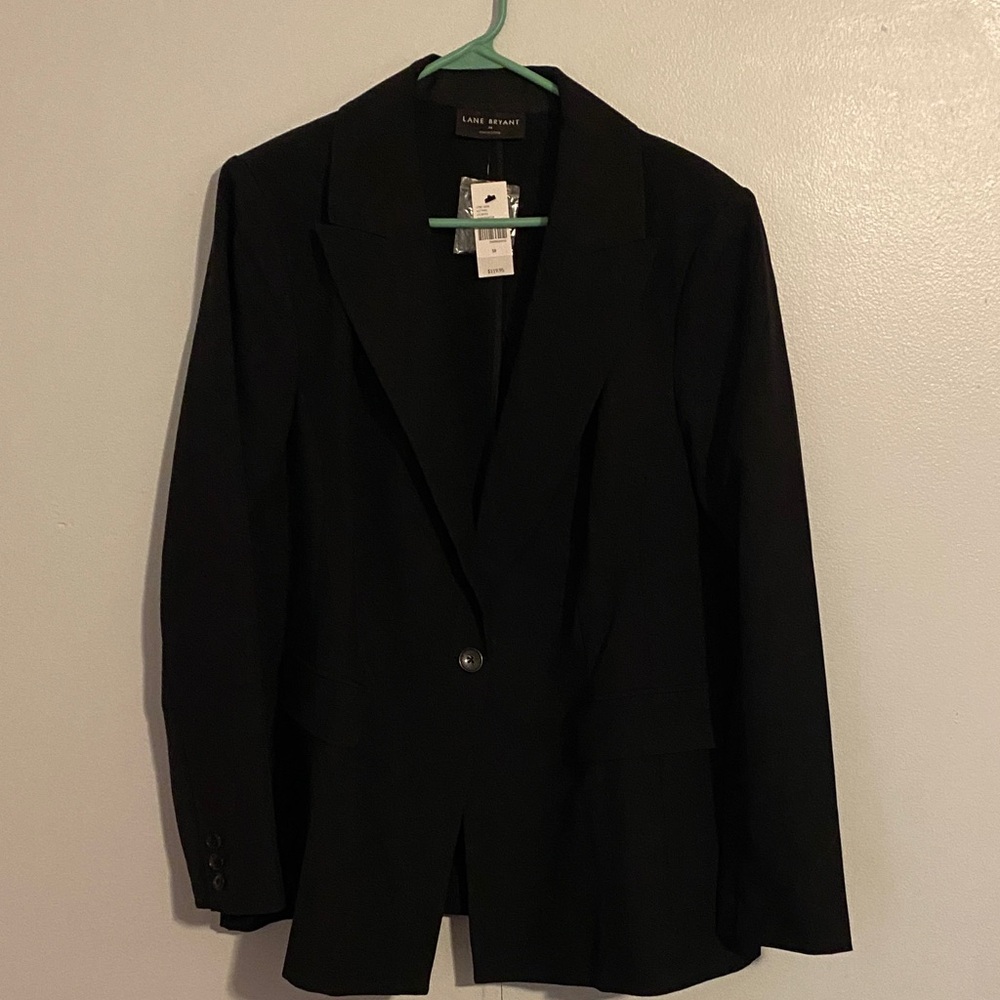 Lane Bryant size 18 black blazer